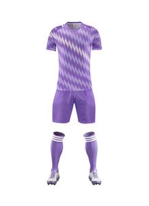 Uniformes de Fútbol Personalizados ODM con Nombre Impreso, Conjuntos de <span class=keywords><strong>Camiseta</strong></span> y Pantalones Cortos Unisex, Versión de <span class=keywords><strong>Jugador</strong></span> de Alta Calidad, Poliéster Ligero de Secado Rápido - Product Image 2