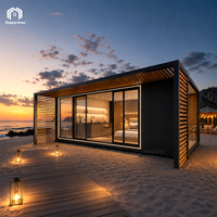 Casa Prefabricada Modular Moderna de Ensamblaje Rápido, con Energía Solar, para Proyectos de Hoteles y Resorts