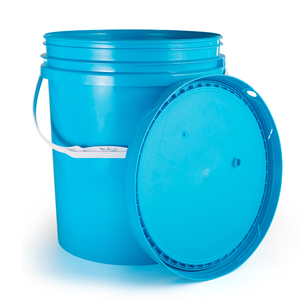 Cubo de PP Azul de <span class=keywords><strong>25</strong></span> <span class=keywords><strong>Litros</strong></span> y <span class=keywords><strong>25</strong></span> KG de Alta Resistencia con Tapa Antirrobo para Envasado de <span class=keywords><strong>Pintura</strong></span> (a Base de Agua y Solvente) - Product Image 5