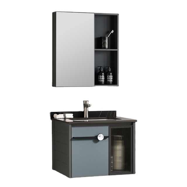 Modern Luxury HotelDesign Bathroom Vanity Unit with Double Door