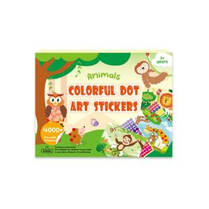 Set di decorazioni per educazione precoce per bambini adesivi a pois cartone animato animale principessa del mare dinosauro colore fai <span class=keywords><strong>da</strong></span> te - Product Image 4