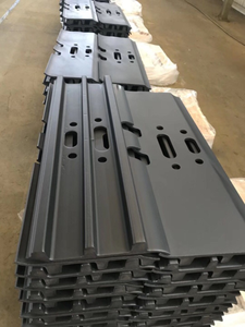 Undercarriag gomma pista cieca piastra pad scarpa dozer escavatore bulldozer d6h personalizzato singolo triple grouser in acciaio pista piastra scarpa - Product Image 6