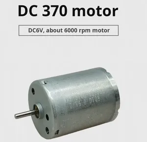 มอเตอร์ DC 370 6V/12V/9V มอเตอร์เงียบ รุ่น 500 จากต่างประเทศ สำหรับรถของเล่นและเรือจำลอง - Product Image 2