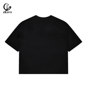 T-shirt surdimensionné à imprimé graphique ange en strass, style hip-hop, personnalisable, commande en gros pour usine, marque streetwear, dropshipping client - Product Image 2
