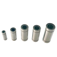 Roulement linéaire de type long LM10LUU LM12LUU LM16LUU LM20LUU |   Douille linéaire allongée de 20 mm, haute précision, acier chromé P5, CNC