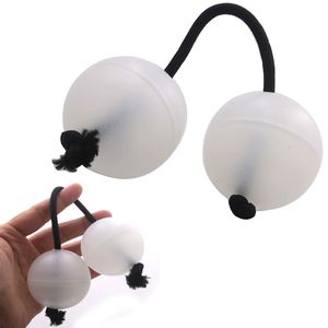 Maracas à <span class=keywords><strong>double</strong></span> boule colorées Orff Percussion Rhythm Shakers pour accompagnement de djembé, cajon, groupe, boules de sable - Product Image 5