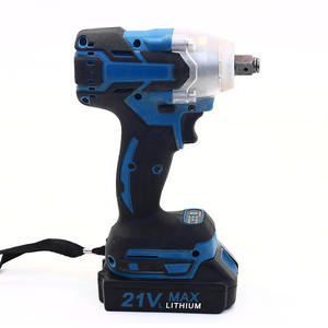 ประแจบล็อกไฟฟ้าไร้สาย 21V ข้ามพรมแดน ขนาด 1/2 นิ้ว แบตเตอรี่ลิเธียมไอออน แรงบิด 68-340 นิวตันเมตร เครื่องมือ DIY - Product Image 3