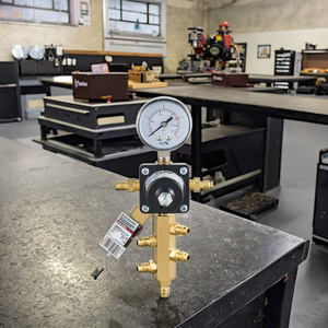 Regulador de Bebidas de Latón de Una Etapa para Máquinas de Soda y Cola, 0-230 PSI, W21.8 CGA320, Compatible con <span class=keywords><strong>Gas</strong></span> CO2/Aire/Nitrógeno, Tamaño Personalizable - Product Image 4