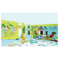 Équipement de terrain de jeu intérieur modulaire moderne de qualité supérieure certifié CE, conçu gratuitement, pour les enfants, pour des activités de divertissement sécurisées