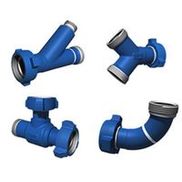 API 16A Standard 90 ° Coude Fig 1502 Coude Marteau Union Connexion d'extrémité