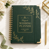 Agenda hebdomadaire personnalisé, carnet à spirales, reliure cousue, couverture rigide, bloc-notes en papier, cadeau d'affaires, logo, 120 feuilles