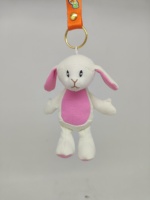 Limpiador de Pantalla de Teléfono y Computadora con Forma de Conejo de Peluche, Relleno de Algodón PP, 4*12cm, Edades 2-14