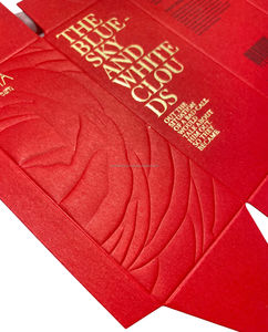 Custom High Quality Reusable 3D Embossed Skin <b>Care</b> Crafts Paper Box with Foil Stamping Relief Printing Design - Product Image 2