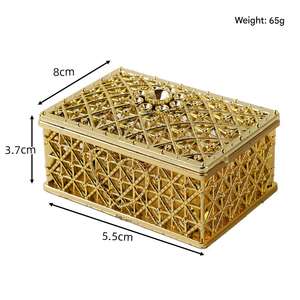 Boîte Cadeau de Luxe Élégante Or et Argent pour Chocolats et Bonbons, Faveurs de Mariage et Fournitures de Décoration de Fête de Noël - Product Image 5