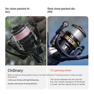 بكرة الصيد للأطفال-بكرات الغزل 4 + 1BB 2.5x وظيفة ترتيب الكابلات الكثيفة رخيصة الثمن مقبض المسمار إغراء بكرات - Product Image 4