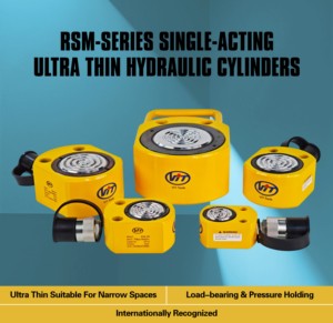 กระบอกไฮดรอลิกแบบบางพิเศษอเนกประสงค์ ทนทาน ใช้งานได้หลากหลาย รุ่น RSM-50 ระยะชัก 6 มิลลิเมตร รับน้ำหนักได้ 5 ตัน ยี่ห้อ Same Ener ขายส่ง - Product Image 6