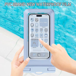 Funda transparente para <span class=keywords><strong>teléfono</strong></span> <span class=keywords><strong>móvil</strong></span> de gran tamaño, clásica, impermeable, respetuosa con el medio ambiente, surf, buceo, natación, herramienta multiusos - Product Image 2