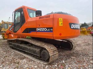 Excavatrice sur chenilles multifonctionnelle Doosan DH220LC-7 d'occasion Doosan DH220LC de grande performance à vendre - Product Image 4