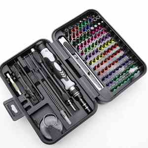 132 trong 1 điện thoại công cụ sửa chữa Kit chính xác Screwdriver thiết lập Chất lượng cao cho thiết bị điện tử và điện thoại thông minh sửa chữa - Product Image 3