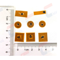Etiqueta NFC Mini RFID de 9*18mm Personalizable de 13.56MHz NTAG213/NTAG424DNA ISO15693 de 256 Bytes para Pagos, Tarjeta Programable Resistente al Agua