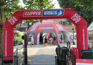 Khuyến mãi giảm giá quảng cáo inflatables vòm mô hình bóng màn hình lều thể thao Inflatable kết thúc dòng vòm - Product Image 2