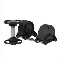 Fabricant d'usine de Fitness poids d'haltères avec support 40kg 50kg 80lb fonction d'haltère haltère réglable