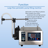 Machine de remplissage semi-automatique à double tête de haute précision Ditrontech pour cartouches d'huile liquide, boissons et produits chimiques en acier inoxydable