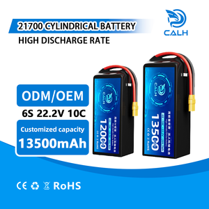 סוללת ליפו CALH 6S 13500 מיליאמפר/שעה לרחפן FPV, 22.8 וולט, 10C, קצב פריקה גבוה, מתח גבוה, סוללת ליתיום פולימר עבור רחפנים בגודל 10, 13 ו-15 אינץ'. - Product Image 1