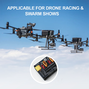 1S-8S โมดูลแบตเตอรี่คู่แบบขนาน AB30 สำหรับโดรน FPV, บอร์ดเชื่อมต่อแบบขนานเพื่อเพิ่มเวลาบิน K63 - Product Image 5