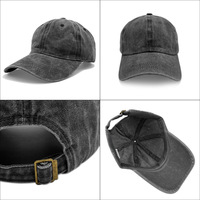 Gorra de Béisbol Vintage Ajustable de Algodón Natural Desgastado, Personalizada con Mi Logotipo Bordado, de 6 Paneles