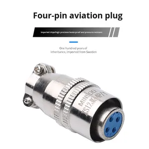 ปลั๊กอากาศยาน WZP-270 แบบ PT100 ตัวต้านทานความร้อน เกลียว M16 เกลียวปรับแต่งได้ เซ็นเซอร์วัดอุณหภูมิ เทอร์โมคัปเปิล ปลั๊กอากาศยาน - Product Image 2