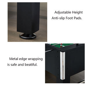 Ballon de football intérieur de haute qualité 55 pouces 5FT Kicker Table de baby-foot matériaux plastiques MDF durables pour les sports de famille de Club - Product Image 3