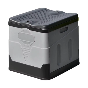 Inodoro Portátil Plegable con Tapa, Inodoro Impermeable para Auto, Inodoro Móvil para Acampar al Aire Libre, Senderismo, Viajes en Barco, Playa - Product Image 5