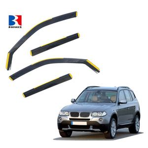Pare-soleil pour BMW X3 2003-2009, déflecteur incassable en PC injecté, visière de fenêtre encastrée - Product Image 1