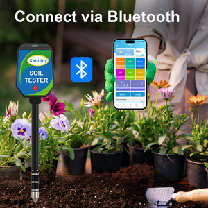 मल्टीपैरामीटर 8-1 ब्लूटूथ मिट्टी परीक्षक उपाय मिट्टी के टीस्टर उपाय करता है मिट्टी की नमी नमी तापमान नमक प्रजनन सेंसर मीटर - Product Image 3
