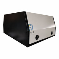 Cabine simple/double/supplémentaire 4WD plateau et auvent de ramassage en aluminium personnalisé avec boîte à chien et boîte à outils pour Landcruiser, Hilux, Ranger