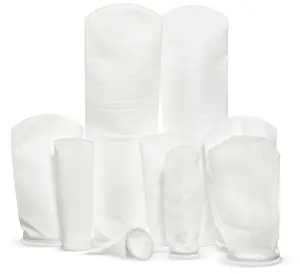 2023 New Design 15 25 50 100 Micron Mesh Filter Sock Nylon Aquarium Filter Mesh Bag for Water Filter