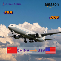 Transporte Aéreo Multimodal Confiable, LCL DDP Puerta a Puerta, Logística Aérea de China a Estados Unidos, Amazon FBA