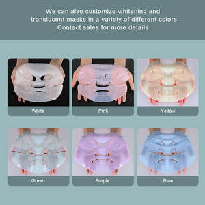 Kozmetik ürünleri yeşil beyazlatma jöle Bio kollajen levha yüz maskesi kore yüz nemlendirici bakım maskesi toptan - Product Image 3