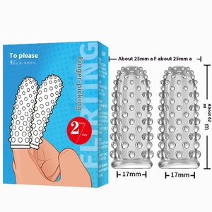 Pleasure New Adult Finger Ginger Fun Set Lesbian Lala Finger Masturbation Set <span class=keywords><strong>pour</strong></span> hommes et femmes - Product Image 6