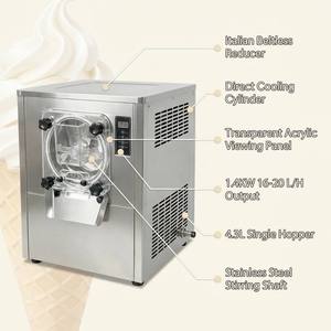 Machine à glace dure commerciale en acier inoxydable, grande capacité 15L-20L/H, facile à nettoyer, pour boulangeries et cafés - Product Image 2