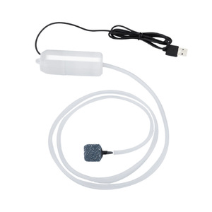 Mini Portable Fish Tank Oxygen <b>Pump</b> USB Powered For Aquariums And Outdoor Fishing With Air Stone Included - Product Image 5