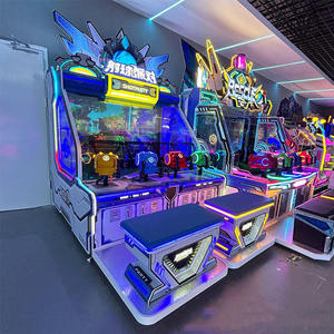 Nouvelle machine de jeu d'arcade de tir vidéo à 4 joueurs avec joystick, machine de jeu à monnayeur et de rédemption de tickets - Product Image 5