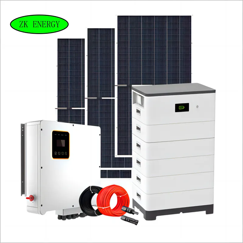 High quality 6kw off grid solar power generator system for home 6kw solar energy system