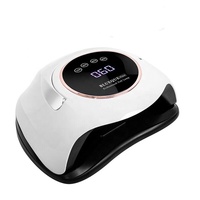 BLUEQUE 5T PLUS 180W Sécheuse à ongles portable à induction intelligente Lampe de cuisson pour vernis à ongles LED Lumière UV Thérapie