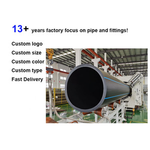Tubería de Construcción de HDPE, Tubo de <span class=keywords><strong>PEAD</strong></span>, PE100, 75 mm, 110 mm, 200 mm, 315 mm, 355 mm, 400 mm, Tuberías Subterráneas para Suministro de Agua - Product Image 3
