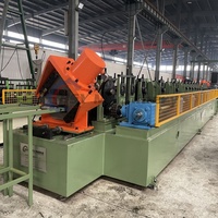 Machine de profilage de poutrelles en acier BSY C, contrôlée par PLC, avec moteur à engrenages et roulement, équipement industriel de formage de profil C