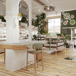 Eco Friendly Vision Care Center Diseño personalizable Iluminación sostenible de bajo consumo - Product Image 1