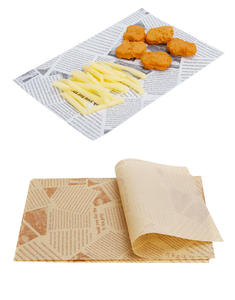Papel para Hornear Reutilizable de Doble Cara, Resistente al Aceite, Impermeable y Antiadherente para Pan, Aperitivos, Comida Frita y Hamburguesas - Product Image 1