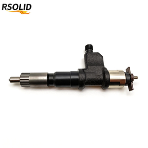 หัวฉีดดีเซล Rsoliddiesel 095000-5511 DCRI105511 Denso CR สำหรับ Isazu 6WG1 6WF1 อะไหล่เครื่องจักร ระบบฉีดน้ำมันดีเซล - Product Image 1